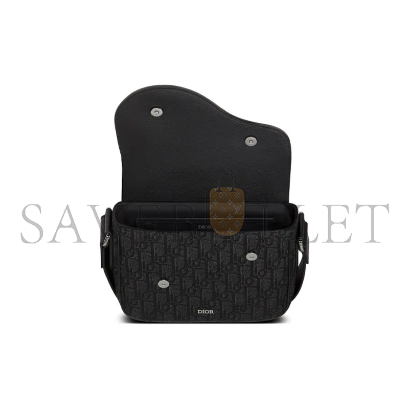 DIOR MINI SADDLE BAG 1ADME130YMJ_H00N (23cm*18cm*6cm)